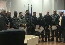 Câmara presta homenagem a agentes do GAOp