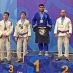 Atleta foi campeão na sua categoria e terceiro lugar no Absoluto