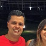 Rafael Borges com Laila