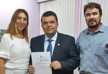 Chico Machado recebe a visita da prefeita de Quissamã na Alerj