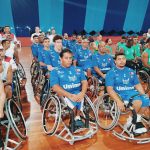 A equipe do Macaé Basquete Sobre Rodas disputa o título da Copa Centro-Sul-Sudeste – Divulgação