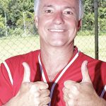 Silvinho considerou o apoio da família fundamental. A esposa Fabiana aceitou a luta  Arquivo