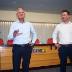 CEO da Zurich Airport Latin American, Stefan Conrad, fez uma breve apresentação para os empresários – Wanderley Gil 2