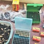 Na casa do suspeito, a Polícia Civil encontrou 400 munições, calibre 12. Ao todo, 7 pessoas foram detidas em diversos municípios – Divulgação Polícia Civil 