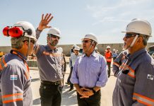 Ministro de Minas e Energia visita o Porto do Açu