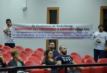 Legislativo susta ato do Executivo em favor dos condutores de ambulância