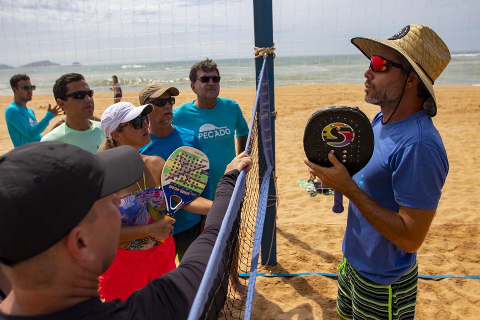 Demonstração: como funciona o Beach Tennis