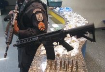 PM e PF apreendem fuzil e drogas nas Malvinas