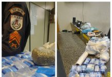 PM apreende drogas em comunidades de Macaé
