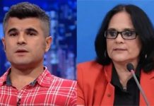 Guga Noblat tenta constranger Damares e se dá mal