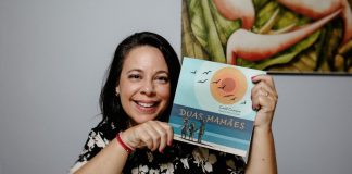 Carol Campos, autora do livro Duas Mamães. Foto Carolina Pires