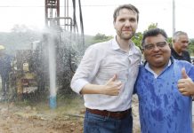 No Rio Grande do Norte, MDR avança na construção do Ramal do Apodi e entrega poço artesiano à população