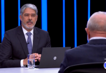 Globo proíbe PT de usar fala de Bonner na campanha de Lula