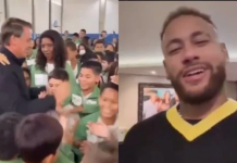 Bolsonaro visita Instituto Neymar Jr. e recebe mensagem do craque da seleção (veja o vídeo)