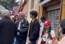 Corrupto condenado, José Dirceu reaparece em evento da campanha de Lula. Veja o vídeo