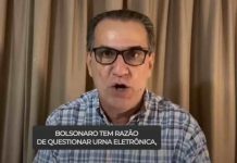 “Bolsonaro tem razão de criticar urna eletrônica”, diz Malafaia