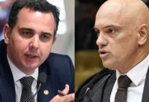 Pacheco mantém no fundo da gaveta 21 pedidos de impeachment contra Moraes