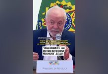 “Esse ano teve muito feriado prolongado”, disse presidente Lula (vídeo)