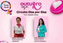 Outubro Rosa é tema de mais uma edição do Circuito Elas por Elas