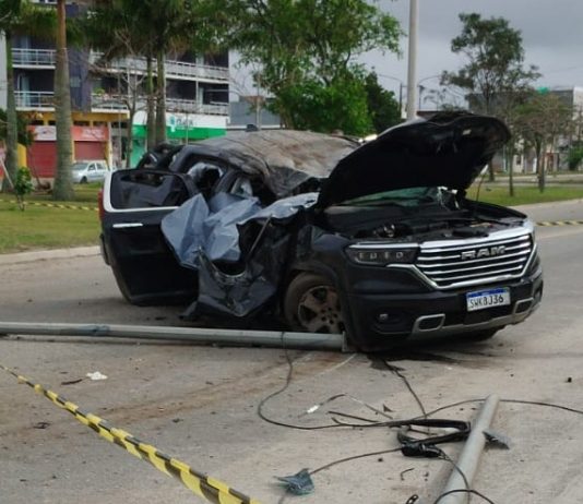 Grave acidente em Rio das Ostras deixa uma vítima fatal e três feridos