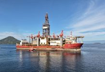 Navio-sonda Norbe IX, da Foresea, passa por manutenção programada em Angra dos Reis