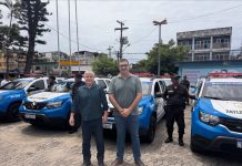 Prefeitura de Macaé entrega 20 viaturas à Polícia Militar em solenidade na Praça Washington Luís