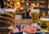 Donald Trump na roda de chope