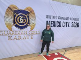 Macaense Samara Jardim participa de capacitação internacional do programa Guardian Girls WKf no Comitê Olímpico do México