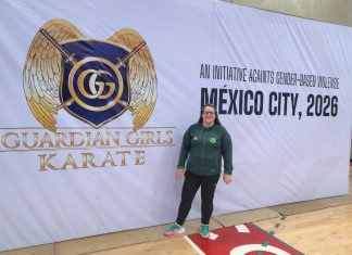 Macaense Samara Jardim participa de capacitação internacional do programa Guardian Girls WKf no Comitê Olímpico do México