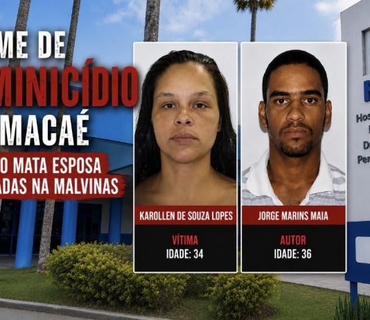 Mulher é morta a facadas pelo ex-companheiro em Macaé