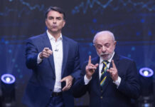 Globo realiza hoje o último debate entre Lula e Flávio Bolsonaro