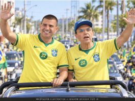 Douglas Ruas e Chico Machado participam de motocarreata em Macaé